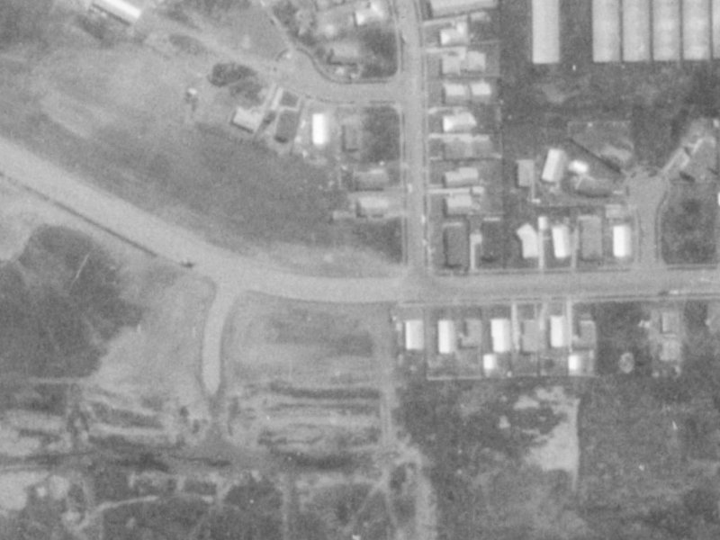 38 Queenspark Drive from the air, 1975-1979