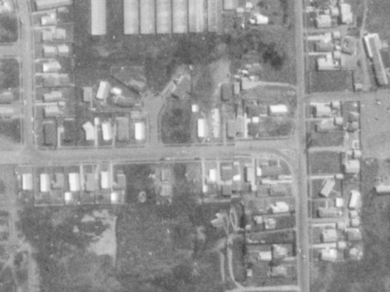12 Queenspark Drive from the air, 1975-1979