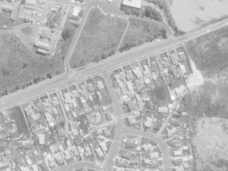 264 Mairehau Road from the air, 1975-1979