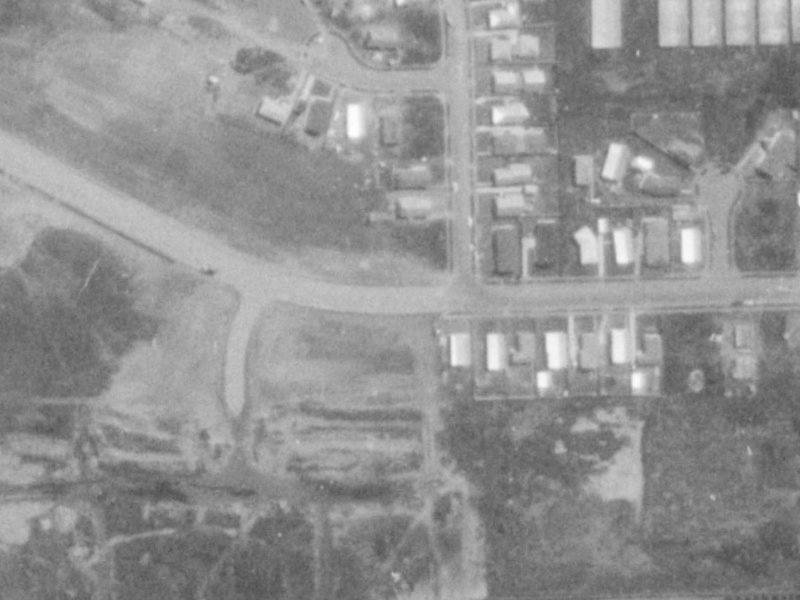 37B Queenspark Drive from the air, 1975-1979