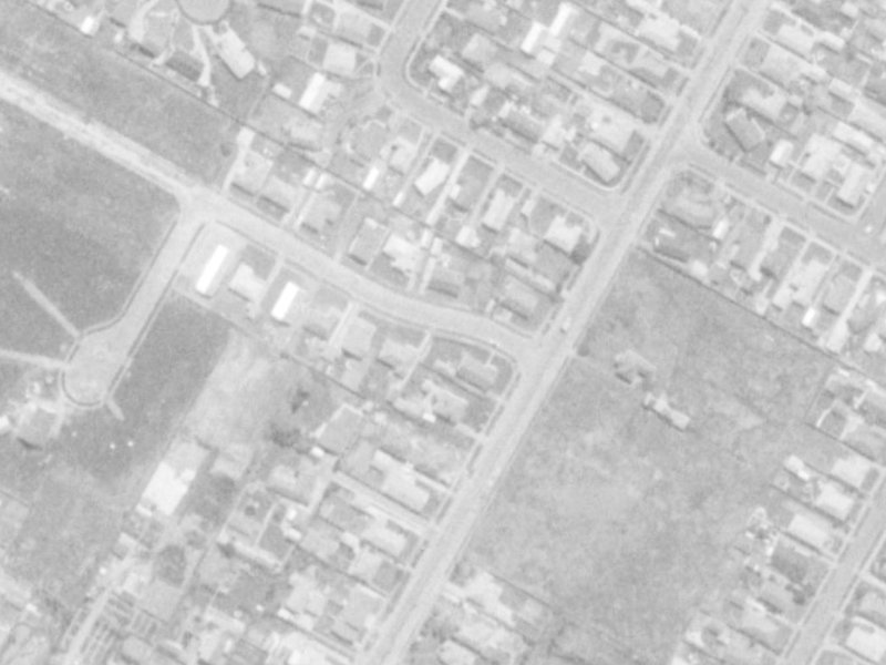 3 Saint Ives Street from the air, 1975-1979