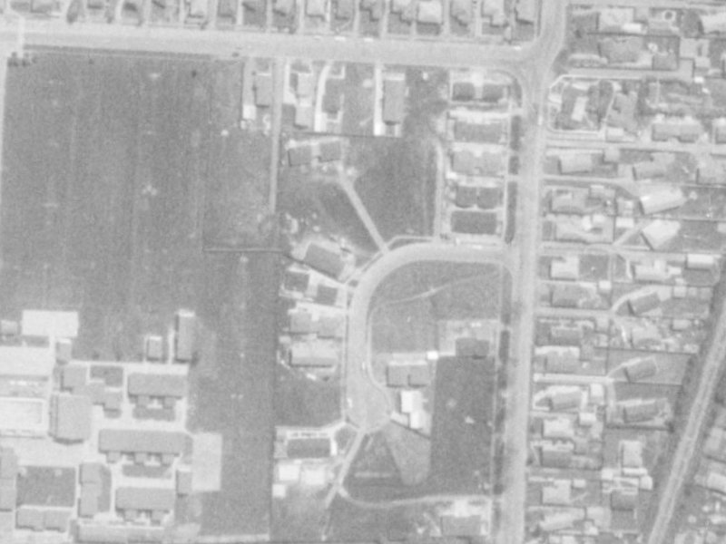 14A Heaphy Place from the air, 1975-1979