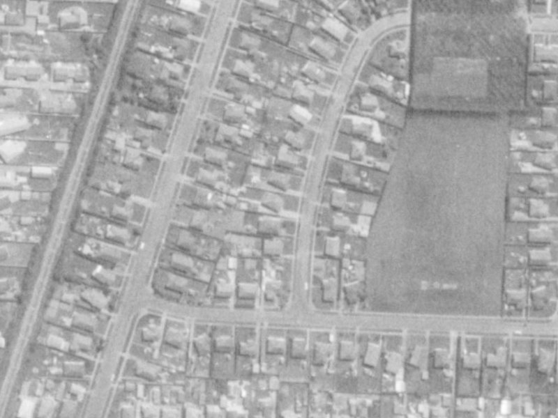 7 Camden Street from the air, 1975-1979