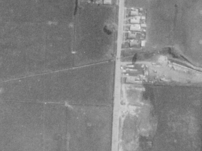 61 Grimseys Road from the air, 1975-1979