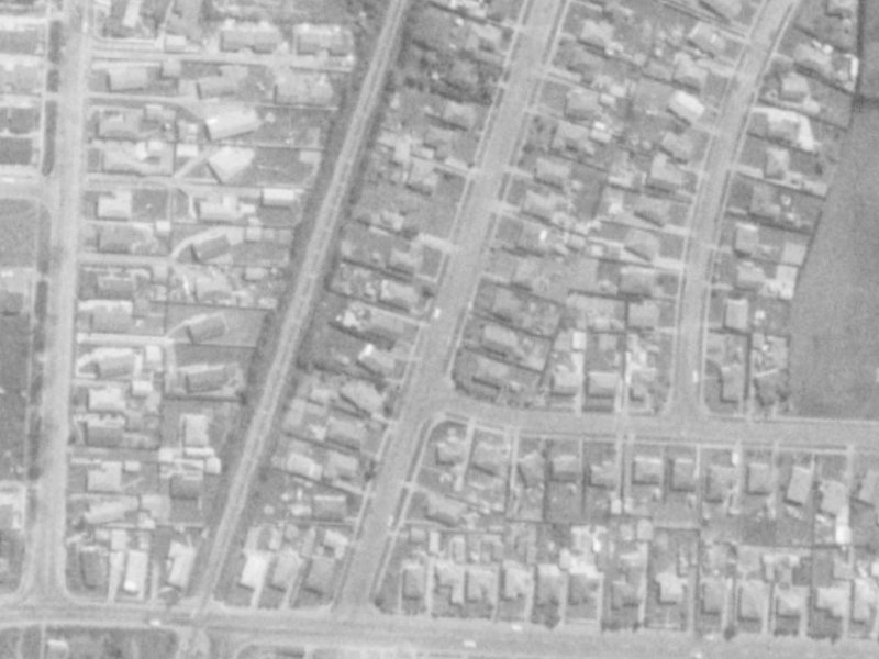10 Uxbridge Street from the air, 1975-1979