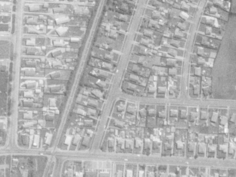 8 Uxbridge Street from the air, 1975-1979