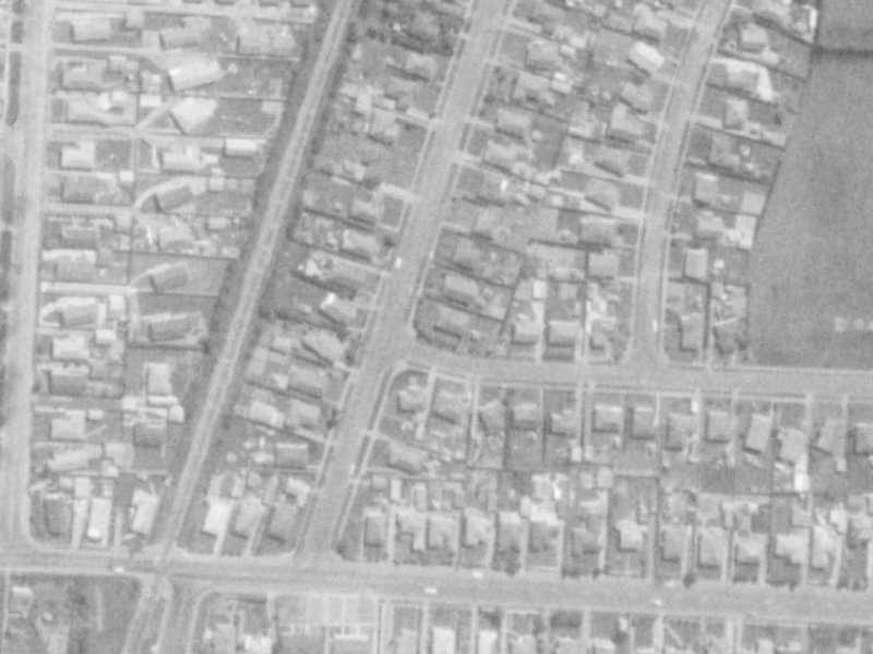 1 Paddington Street from the air, 1975-1979