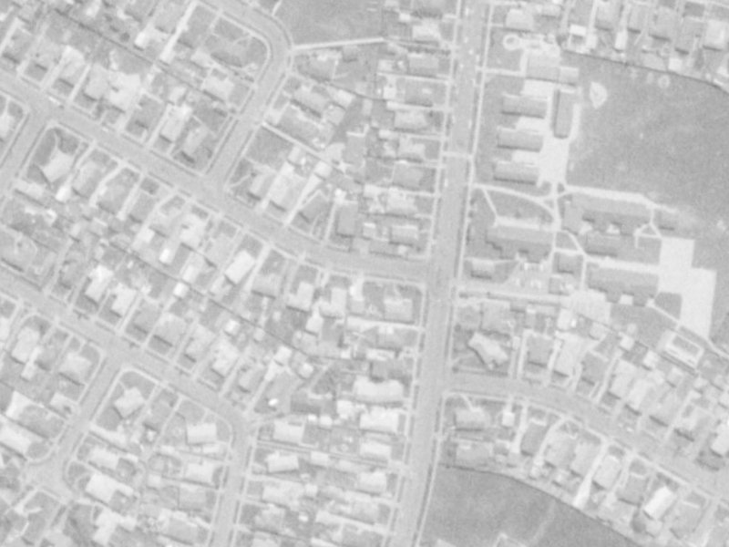 3 Fairford Street from the air, 1975-1979