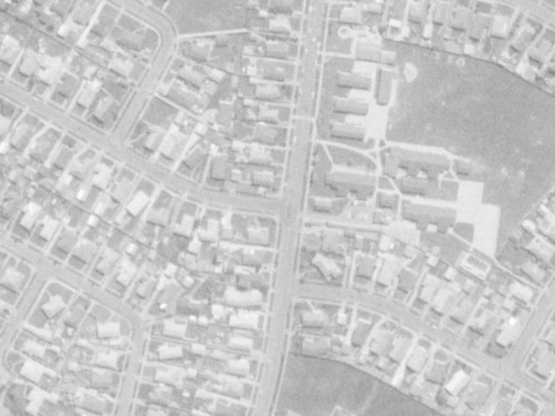 Cotswold Avenue from the air, 1975-1979