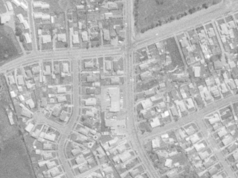 269 Burwood Road from the air, 1975-1979