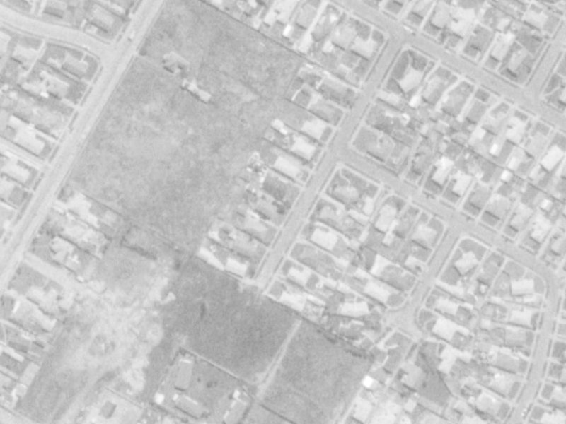 Wendover Street from the air, 1975-1979