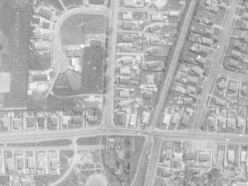 6 Cavendish Road from the air, 1975-1979
