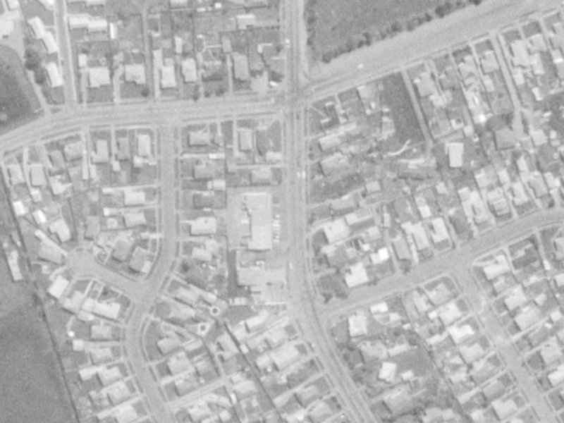 263 Burwood Road from the air, 1975-1979