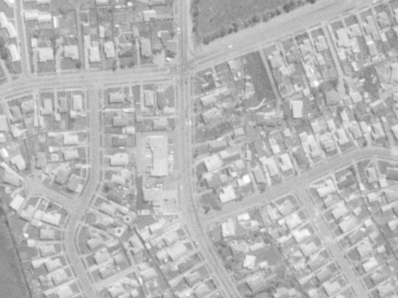 272 Burwood Road from the air, 1975-1979