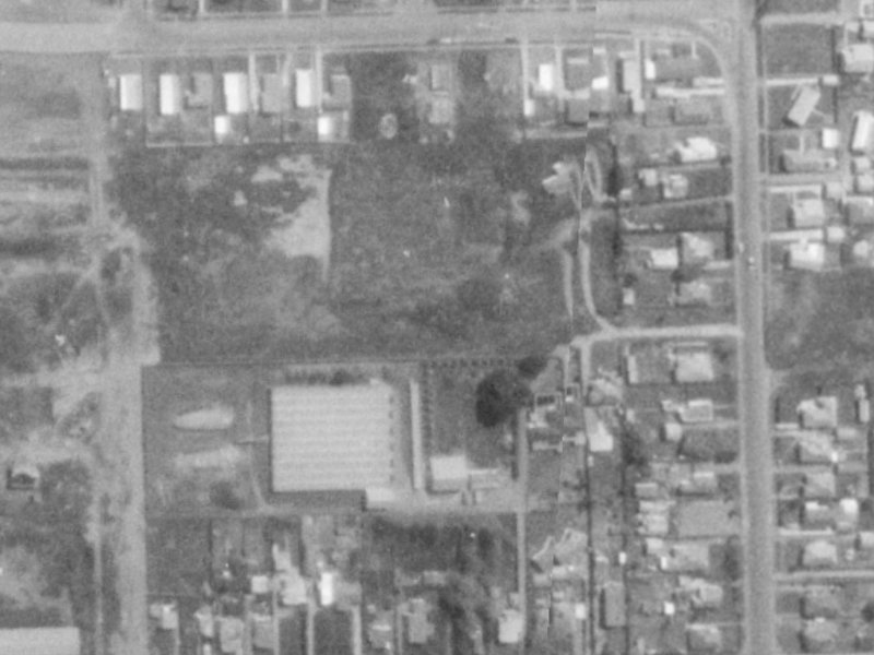 Kirsten Place from the air, 1975-1979