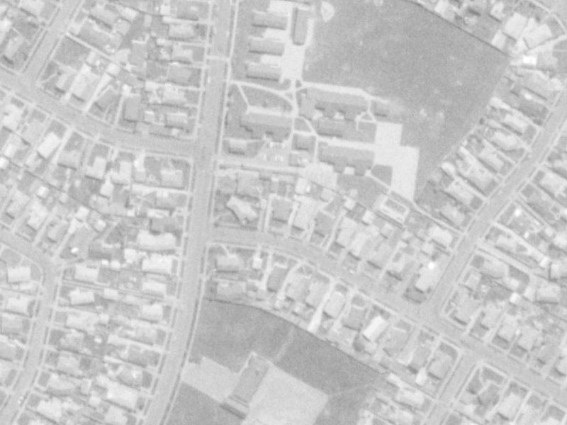 34 Cardome Street from the air, 1975-1979