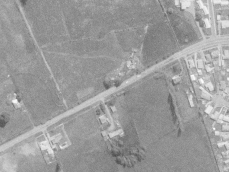 187 Mairehau Road from the air, 1975-1979