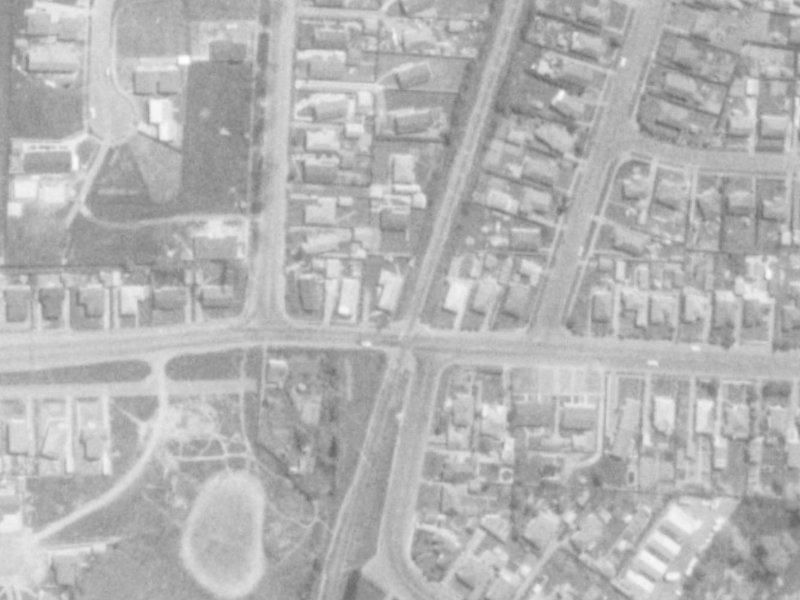 108 Northcote Road from the air, 1975-1979