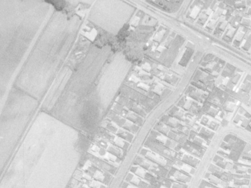 14A Trafford Street from the air, 1975-1979