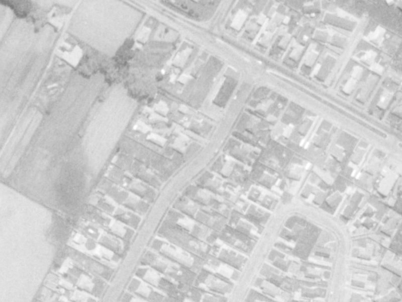 10 Trafford Street from the air, 1975-1979