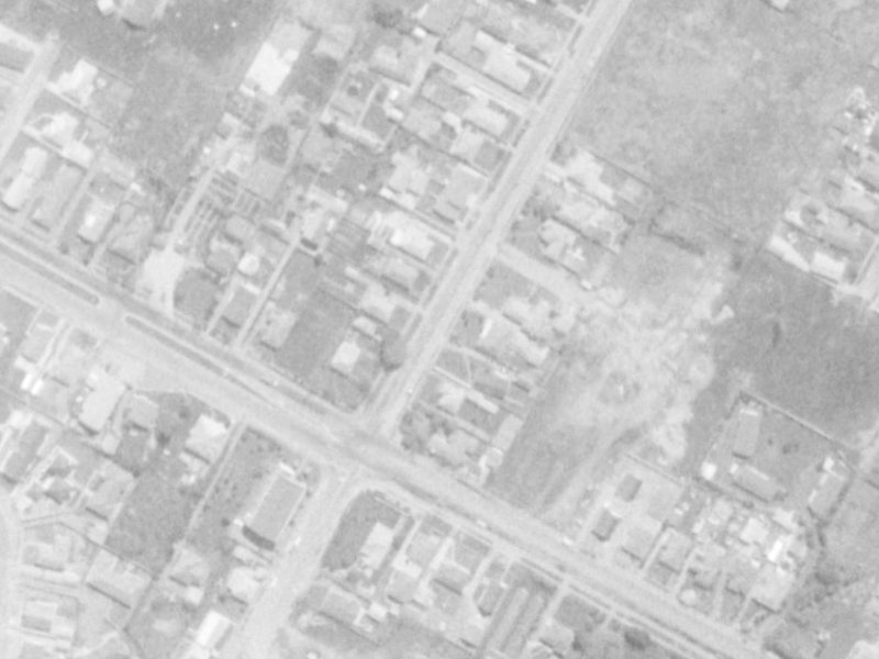 6 Gardiners Road from the air, 1975-1979