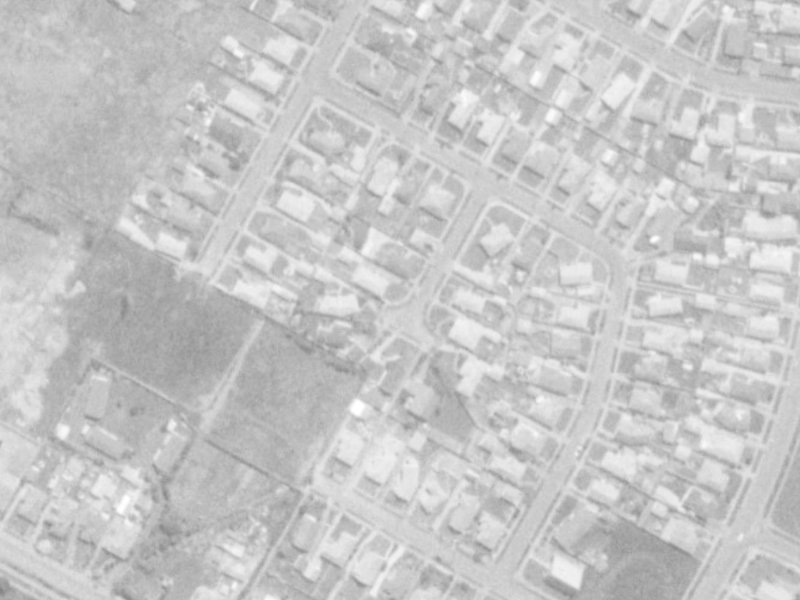 Dymock Place from the air, 1975-1979