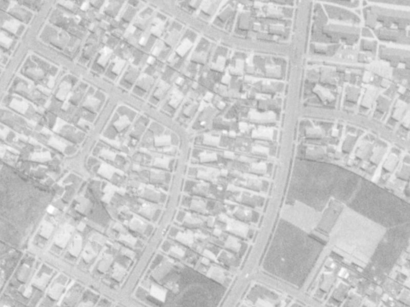 18 Chedworth Avenue from the air, 1975-1979
