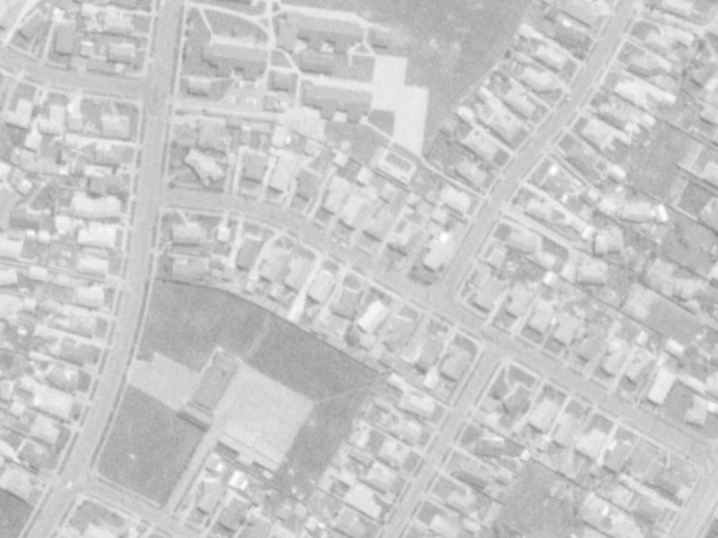 25 Cardome Street from the air, 1975-1979