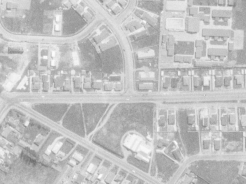148 Northcote Road from the air, 1975-1979