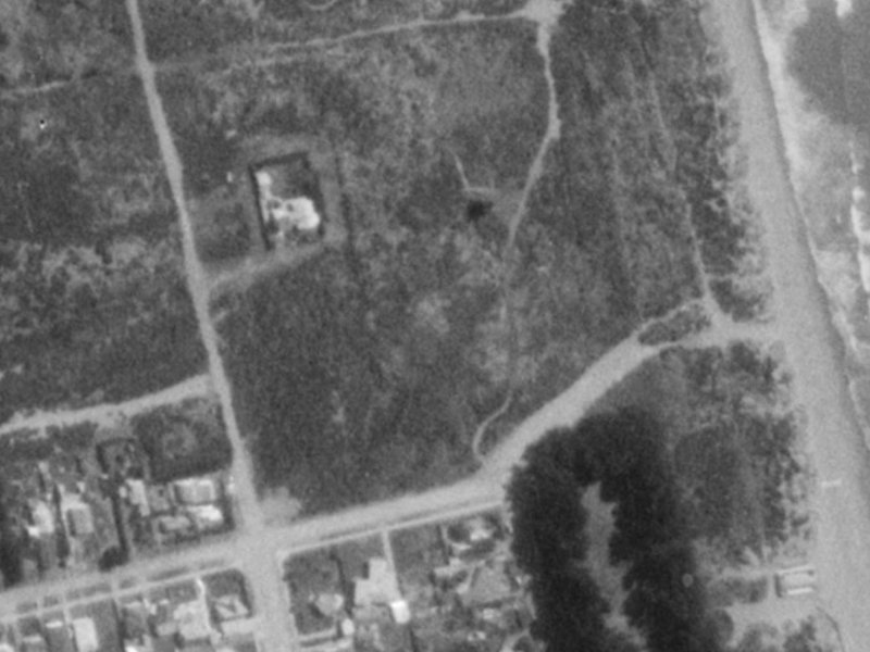 8 Ballance Street from the air, 1975-1979