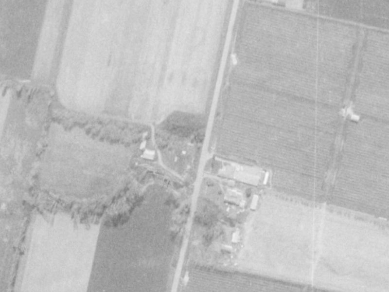 81 Stanleys Road from the air, 1975-1979