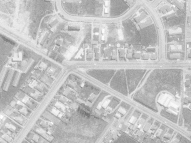 162 Northcote Road from the air, 1975-1979