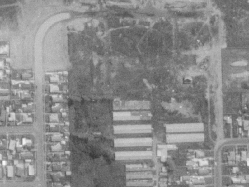 24 Beauford Place from the air, 1975-1979