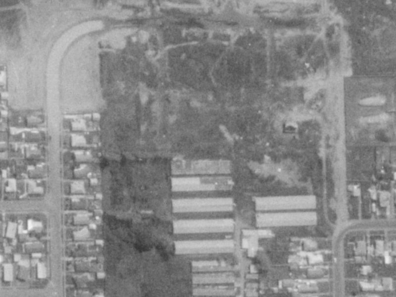18 Beauford Place from the air, 1975-1979