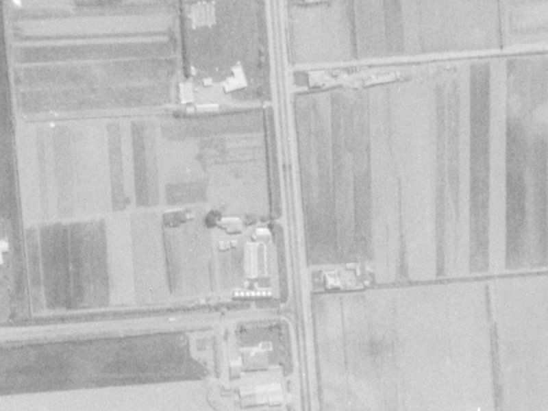 291 Marshland Road from the air, 1975-1979