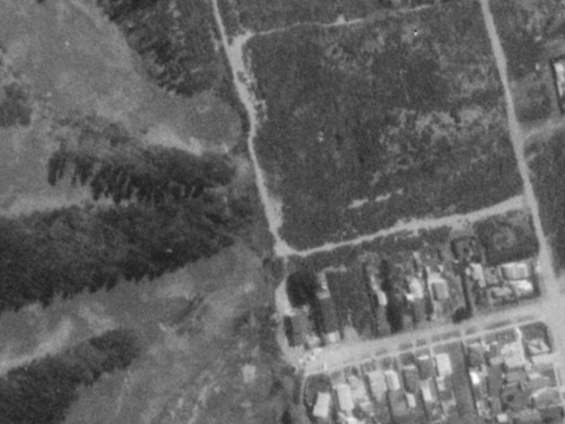 18 Cordyline Place from the air, 1975-1979
