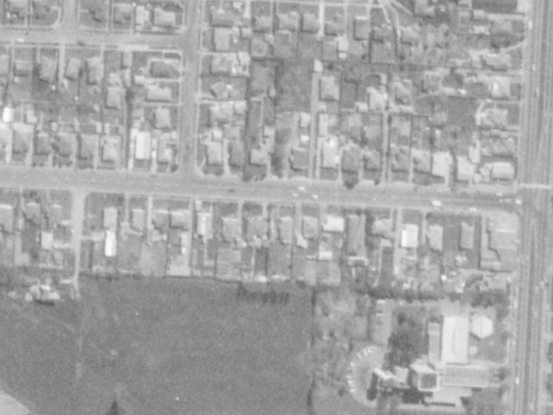21 Northcote Road from the air, 1975-1979