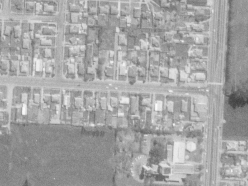 17 Northcote Road from the air, 1975-1979