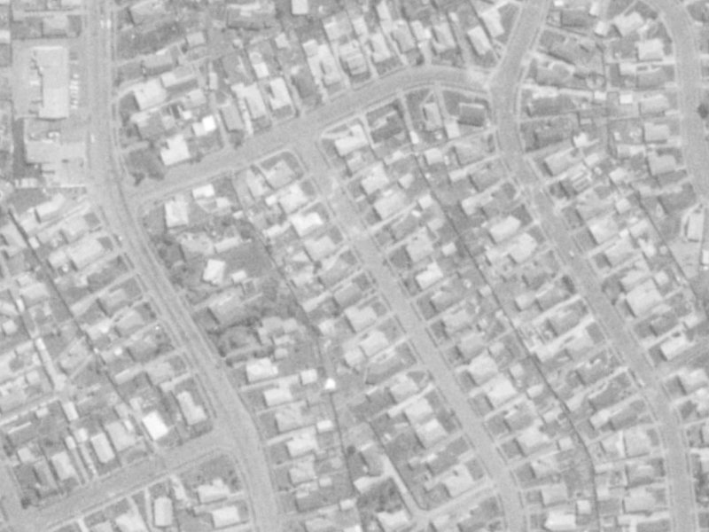 31 Kirner Street from the air, 1975-1979