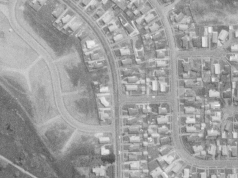 490 Mairehau Road from the air, 1975-1979