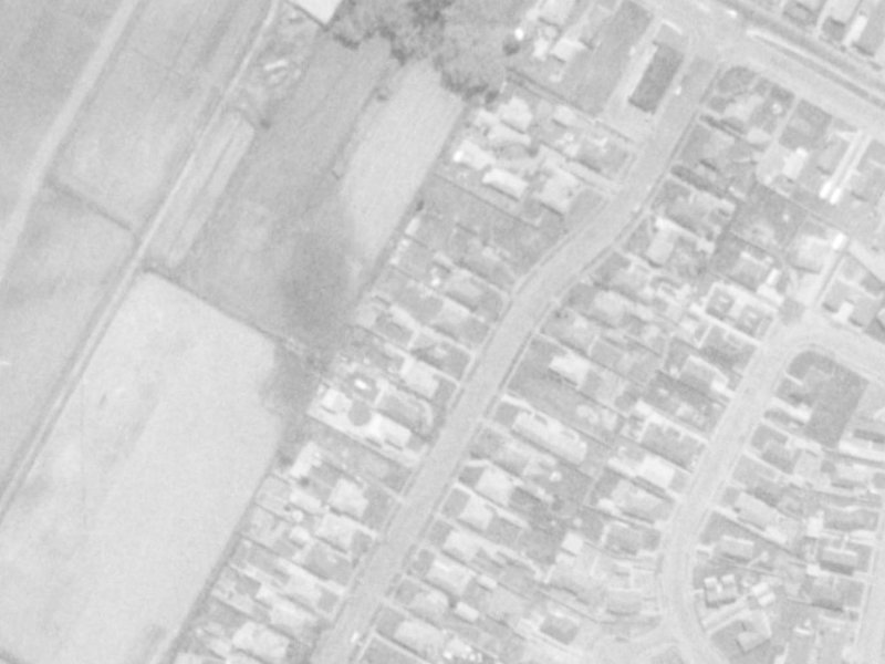 18 Trafford Street from the air, 1975-1979