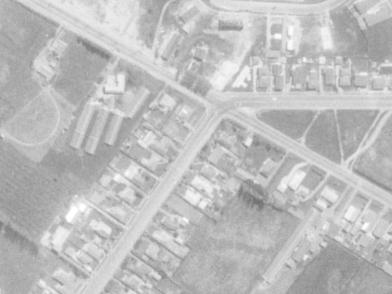 499A Greers Road from the air, 1975-1979