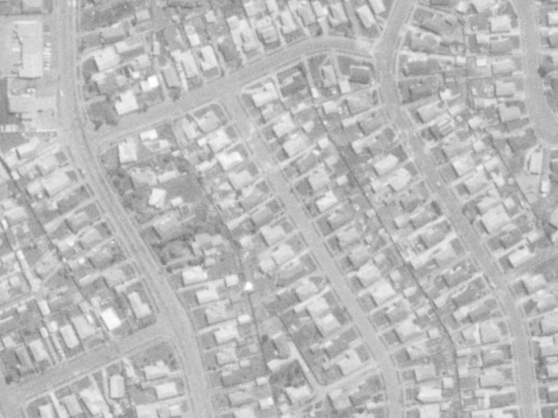 29 Kirner Street from the air, 1975-1979