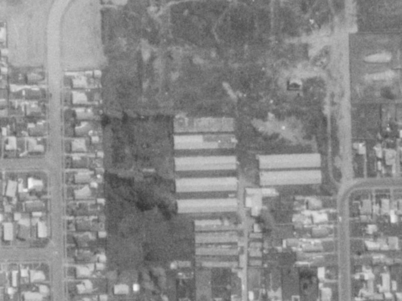 20 Beauford Place from the air, 1975-1979