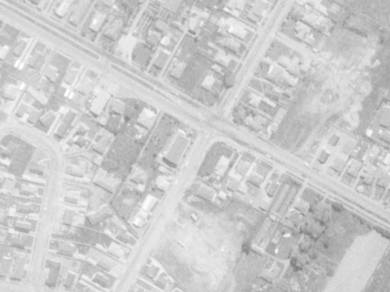 123 Breens Road from the air, 1975-1979