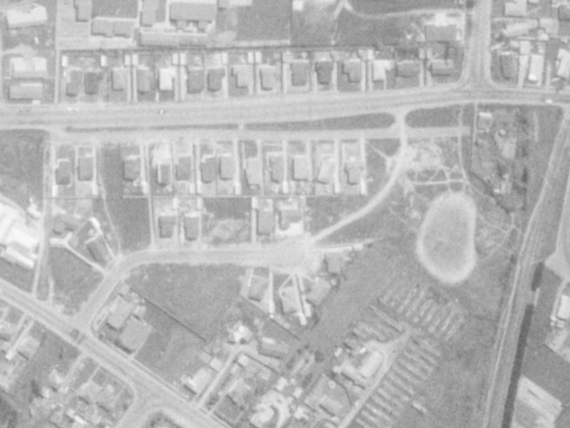 23 La Perouse Place from the air, 1975-1979