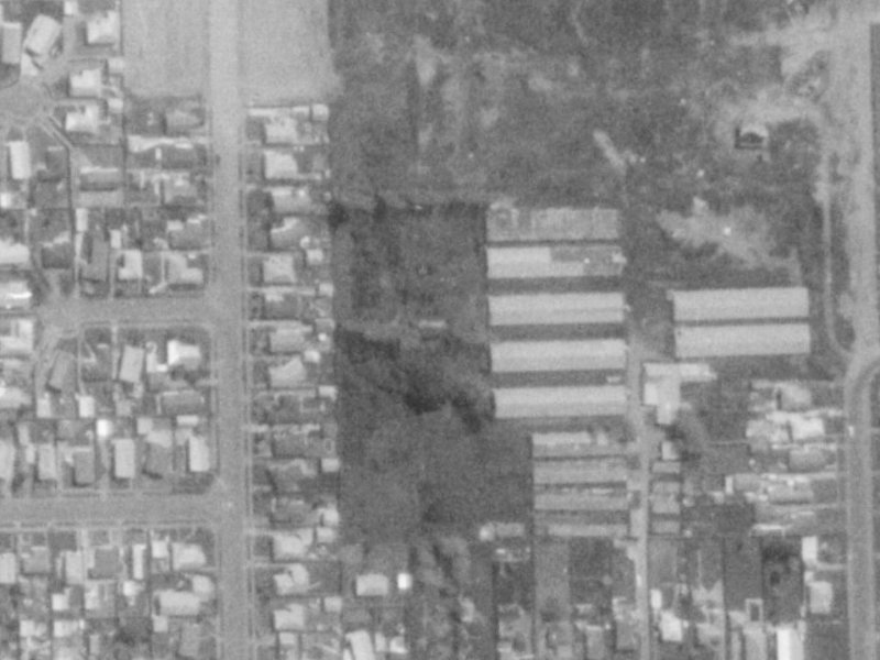 34 Beauford Place from the air, 1975-1979