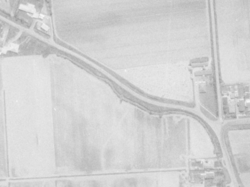 595 Hills Road from the air, 1975-1979