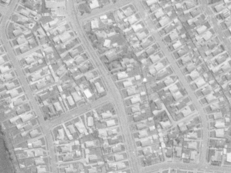 252 Burwood Road from the air, 1975-1979