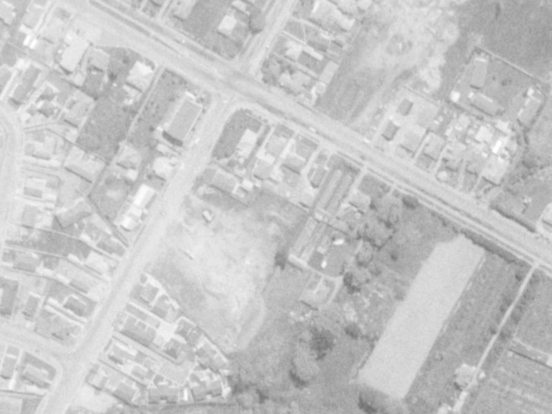 3A Lochmore Street from the air, 1975-1979